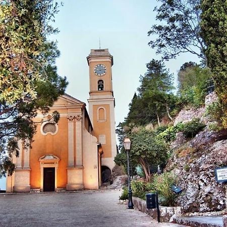 Studio Au Calme, Avec Terrasse Et Parking A Eze Village Bagian luar foto